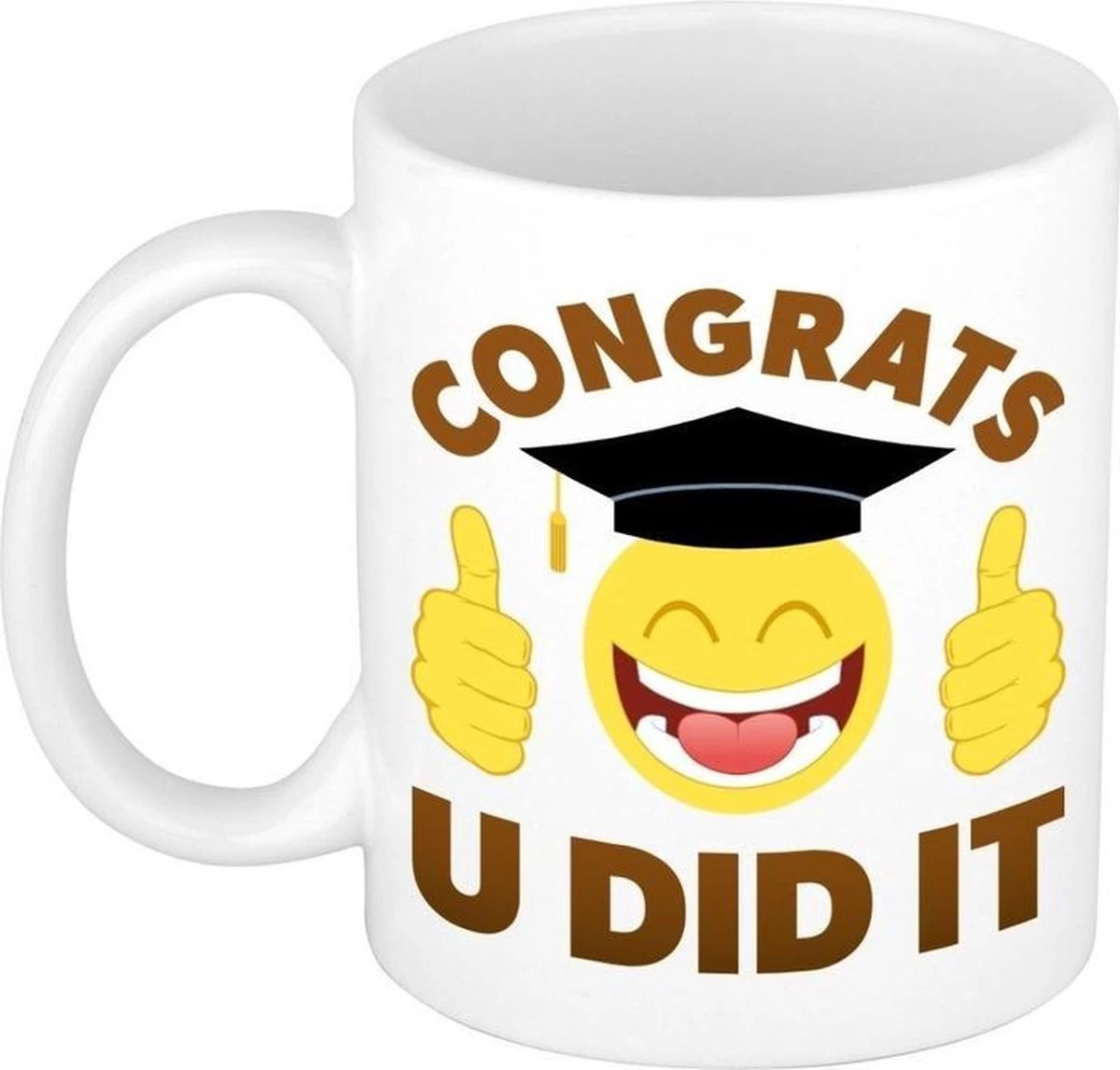 Geslaagd Gefeliciteerd Cadeau Mok / Beker Inclusief Afstudeer Kado Knuffel 5 Geslaagd Gefeliciteerd Cadeau Mok / Beker Inclusief Afstudeer Kado Knuffel - Afbeelding 3