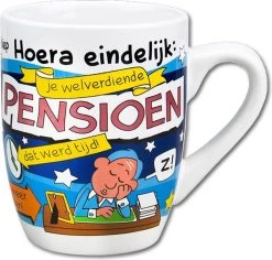 Cartoonmok Pensioen - 300 Ml -Keukenserie Winkel 1200x1147
