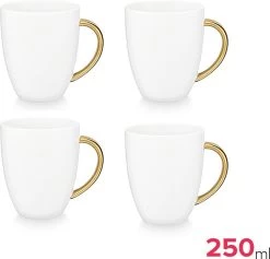 Vtwonen Serviesset - Wit-Goud - Porselein - 24-delig 37 Vtwonen Serviesset - Wit-Goud - Porselein - 24-delig -Keukenserie Winkel 1200x1153 2