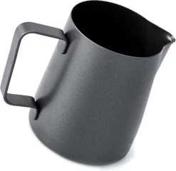 Krumble Melkkannetje 300ml / RVS Melkopschuimkan / Melkkan / Antraciet - Zwart