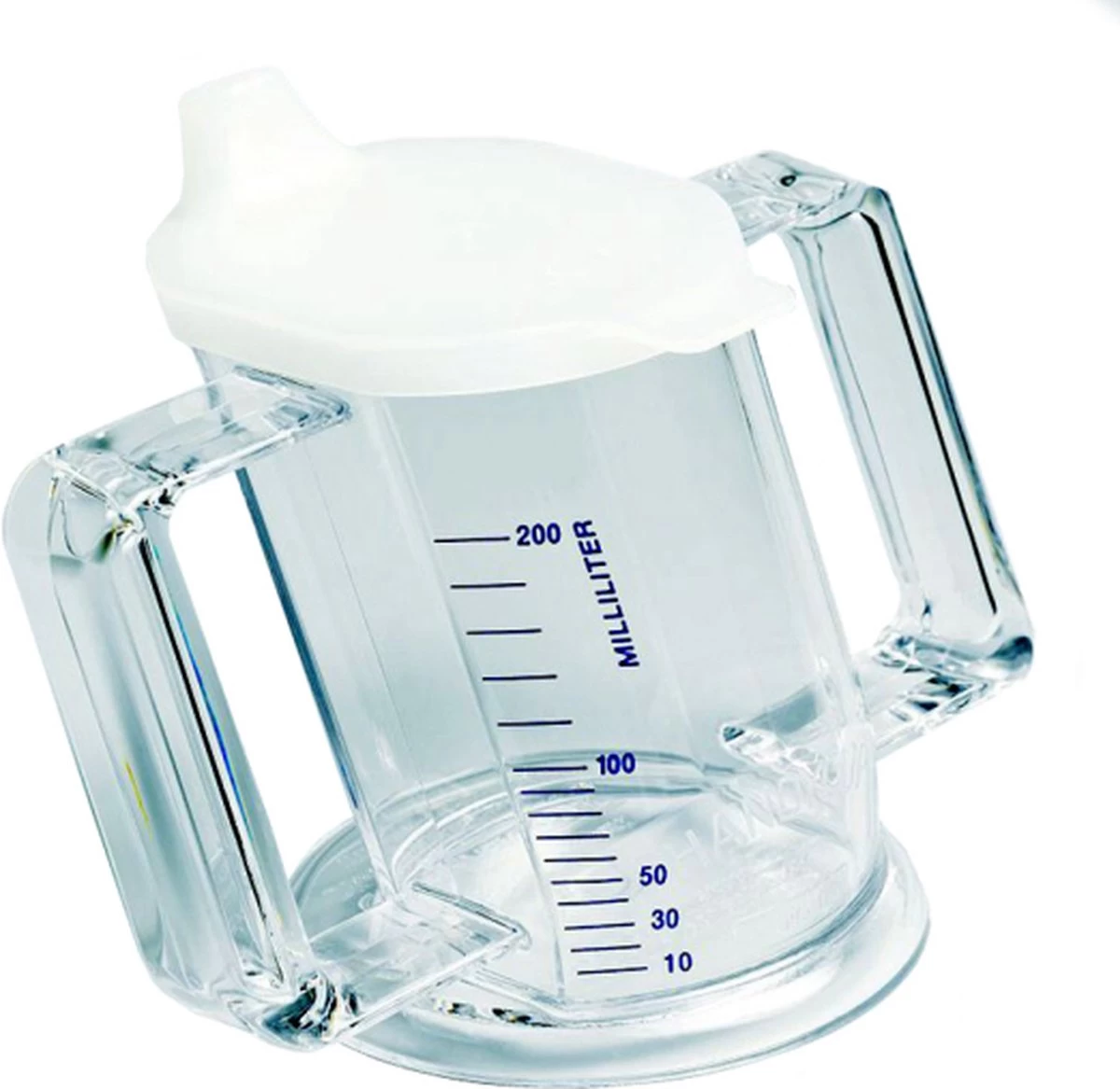 HandyCup Met Deksel - Transparant Met Maatvoering 11 HandyCup Met Deksel - Transparant Met Maatvoering - Afbeelding 9