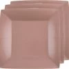 Santex Feest Ontbijt/gebak Bordjes - 20x Stuks - Papier/karton Vierkant - Rose Goud - 18cm -Keukenserie Winkel 1200x1168 2