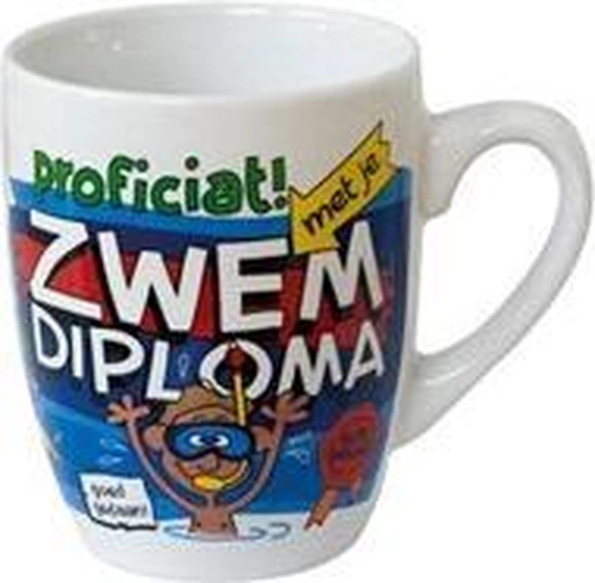 Paperdreams - Cartoonmok - Zwemdiploma 8 Paperdreams - Cartoonmok - Zwemdiploma - Afbeelding 6