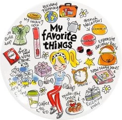 Blond Amsterdam Bord - 22 Cm - Favorite