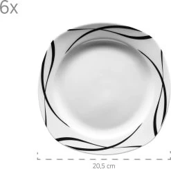 Merkloos 30-delige Combiset Voor 6 Personen -Keukenserie Winkel 1200x1185 6