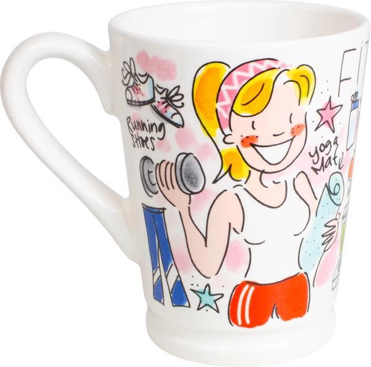 Blond Amsterdam Beker XL - Fitgirl 6 Blond Amsterdam Beker XL - Fitgirl - Afbeelding 4