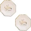 16x Stuks Ramadan Mubarak Thema Bordjes Wit/goud 23 Cm - Suikerfeest/offerfeest Decoraties -Keukenserie Winkel 1200x1194 8