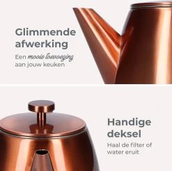 Vaja® Theepot Juliette Rosé Dubbelwandig -Keukenserie Winkel 1200x1196 7
