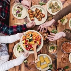 Haago 100 Biologisch Afbreekbare Ronde Borden Set Van Suikerriet, Large (26cm) En Small (18cm) - Milieuvriendelijk En Composteerbaar 12 Haago 100 Biologisch Afbreekbare Ronde Borden Set Van Suikerriet, Large (26cm) En Small (18cm) - Milieuvriendelijk En Composteerbaar -Keukenserie Winkel 1200x1199 4