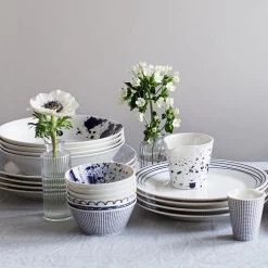 Royal Doulton Pacific - Pastaborden / Bordenset - Porselein - Wit / Blauw - ⌀ 22 Cm - 6 Stuks 13 Royal Doulton Pacific - Pastaborden / Bordenset - Porselein - Wit / Blauw - ⌀ 22 Cm - 6 Stuks -Keukenserie Winkel 1200x1200 1040