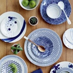 Royal Doulton Pacific - Gebaksbordjes Set - Porselein - Wit / Blauw - ⌀ 16 Cm - 6 Stuks 12 Royal Doulton Pacific - Gebaksbordjes Set - Porselein - Wit / Blauw - ⌀ 16 Cm - 6 Stuks -Keukenserie Winkel 1200x1200 1054