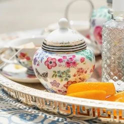 Melli Mello - Suikerpot Nora - Suikerkommetje - Bloemen - Stippen - Suiker -Keukenserie Winkel 1200x1200 1090