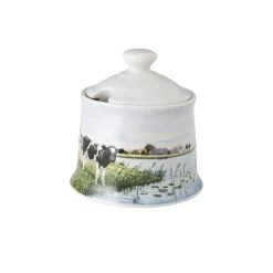 Wiebe Van Der Zee Suikerpot "Koe In Waterland" -Keukenserie Winkel 1200x1200 1107