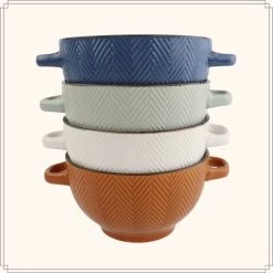 OTIX Soepkommen - Met Oor - Set Van 4 - Verschillende Kleuren - Aardewerk - 680 Ml 15 OTIX Soepkommen - Met Oor - Set Van 4 - Verschillende Kleuren - Aardewerk - 680 Ml -Keukenserie Winkel 1200x1200 1115