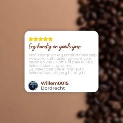 SIP !T® Premium RVS Koffiebeker To Go Thermosbeker – 380 ML – Herbruikbare Koffie & Theebeker – Lekvrij – Zwart - Valentijn -Keukenserie Winkel 1200x1200 112