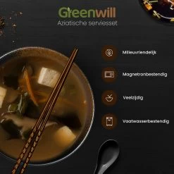 Greenwill Noodle Kom Set – Luxe Japans Servies Voor 2 Personen – Duurzame Keramieke Soepkommen – Inclusief Chopsticks Eetlepels En Houders 15 Greenwill Noodle Kom Set – Luxe Japans Servies Voor 2 Personen – Duurzame Keramieke Soepkommen – Inclusief Chopsticks Eetlepels En Houders -Keukenserie Winkel 1200x1200 1139