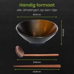 Greenwill Noodle Kom Set – Luxe Japans Servies Voor 2 Personen – Duurzame Keramieke Soepkommen – Inclusief Chopsticks Eetlepels En Houders 23 Greenwill Noodle Kom Set – Luxe Japans Servies Voor 2 Personen – Duurzame Keramieke Soepkommen – Inclusief Chopsticks Eetlepels En Houders -Keukenserie Winkel 1200x1200 1146