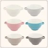 OTIX Soepkommen - Set Van 6 - Met Oor - Stapelbaar - Aardewerk - 680 Ml - 6 Kleuren -Keukenserie Winkel 1200x1200 1149