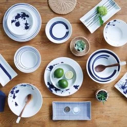 Royal Doulton Pacific - Schaaltjes Voor Snacks - Kommen - Porselein - Wit / Blauw - ⌀ 11 Cm - 6 Stuks -Keukenserie Winkel 1200x1200 1159