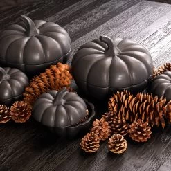 Riviera Maison Voorraadpot Met Deksel - Pumpkin Decoration Bowl - Zwart - Maat XL -Keukenserie Winkel 1200x1200 1196