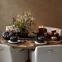Riviera Maison Voorraadpot Met Deksel - Pumpkin Decoration Bowl - Zwart - Maat XL -Keukenserie Winkel 1200x1200 1199