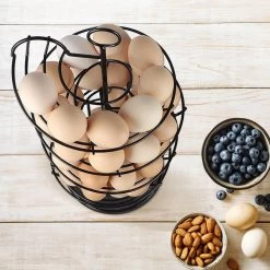 Eiermand – Eierrek – Eierhouder – Eieren – Zwart - Pasen - Tot 40 Eieren - 360° - BAULK® -Keukenserie Winkel 1200x1200 1248