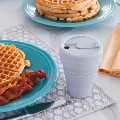 STOJO - Opvouwbare Beker - To Go - Grijs - 237ml - Herbruikbaar 12 STOJO - Opvouwbare Beker - To Go - Grijs - 237ml - Herbruikbaar -Keukenserie Winkel 1200x1200 132