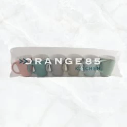 Orange85 Espresso Kopjes - Set Van 6 - Met Oor - 160ml - Meerdere Kleuren - Pastel - Aardewerk 15 Orange85 Espresso Kopjes - Set Van 6 - Met Oor - 160ml - Meerdere Kleuren - Pastel - Aardewerk -Keukenserie Winkel 1200x1200 15