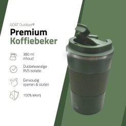 GOAT Outdoor RVS Koffiebeker To Go - Thermosbeker - Theebeker - Reisbeker - Lekvrij - 380ml - Groen 11 GOAT Outdoor RVS Koffiebeker To Go - Thermosbeker - Theebeker - Reisbeker - Lekvrij - 380ml - Groen -Keukenserie Winkel 1200x1200 178
