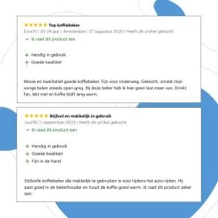 GOAT Outdoor RVS Koffiebeker To Go - Thermosbeker - Theebeker - Reisbeker - Lekvrij - 380ml - Zwart -Keukenserie Winkel 1200x1200 268