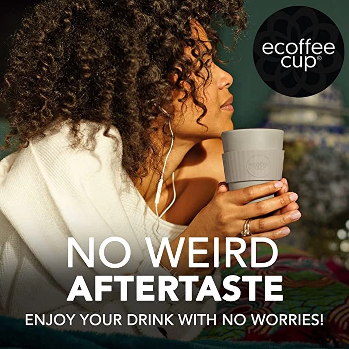 Ecoffee Cup Kerr & Napier 14oz/400ml - Anti Drup - Vegan - Cadeau - Verjaardag - Geschenk- Kados 7 Ecoffee Cup Kerr & Napier 14oz/400ml - Anti Drup - Vegan - Cadeau - Verjaardag - Geschenk- Kados - Afbeelding 5