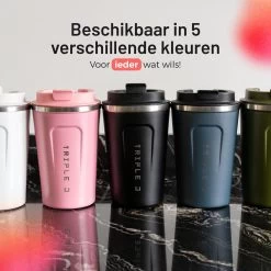 Triple J® Koffiebeker To Go - Thermosbeker - BPA & Lekvrij - 380ml - Groen 20 Triple J® Koffiebeker To Go - Thermosbeker - BPA & Lekvrij - 380ml - Groen -Keukenserie Winkel 1200x1200 37