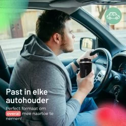 Triple J® Koffiebeker To Go - Thermosbeker - BPA & Lekvrij - 380ml - Zwart -Keukenserie Winkel 1200x1200 395