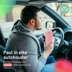 Triple J® Koffiebeker To Go - Thermosbeker - BPA & Lekvrij - 510ml - Roze -Keukenserie Winkel 1200x1200 412