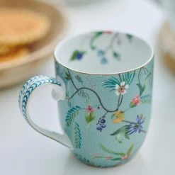 Pip Studio Jolie - Set 2 Tassen Flowers - Small 145ml - Mokken Klein - Bloemen - Groen 7 Pip Studio Jolie - Set 2 Tassen Flowers - Small 145ml - Mokken Klein - Bloemen - Groen -Keukenserie Winkel 1200x1200 479