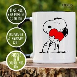 Snoopy Cute Mok - Snoopy Producten - Vrouwen Cadeautje - Valentijn Cadeautjes Voor Haar - Verjaardag Cadeau Man - Valentijn Cadeu Man - Mokken - Theeglazen - Koffiekopjes -Keukenserie Winkel 1200x1200 53