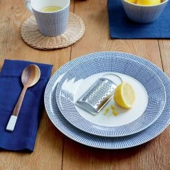 Royal Doulton Pacific - 6x Mok / Beker - Porselein - Wit / Blauw - 450 Ml - Set Van 6 Mokken -Keukenserie Winkel 1200x1200 566