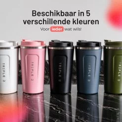 Triple J® Koffiebeker To Go - Thermosbeker - BPA & Lekvrij - 510ml - Blauw 16 Triple J® Koffiebeker To Go - Thermosbeker - BPA & Lekvrij - 510ml - Blauw -Keukenserie Winkel 1200x1200 58