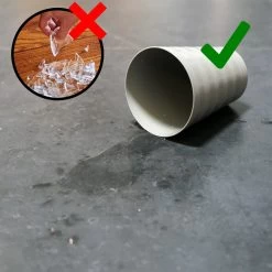 In Round Herbruikbare Plastic Drink Bekers – 10 Stuks – Grijs -Keukenserie Winkel 1200x1200 635