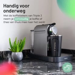 Triple J® Koffiebeker To Go - Thermosbeker - BPA & Lekvrij - 510ml - Zwart -Keukenserie Winkel 1200x1200 65