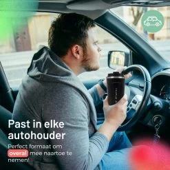 Triple J® Koffiebeker To Go - Thermosbeker - BPA & Lekvrij - 510ml - Zwart -Keukenserie Winkel 1200x1200 66