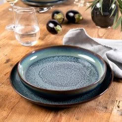 Villeroy & Boch Bordenset Crafted Breeze Grijsblauw 4-Delig -Keukenserie Winkel 1200x1200 700