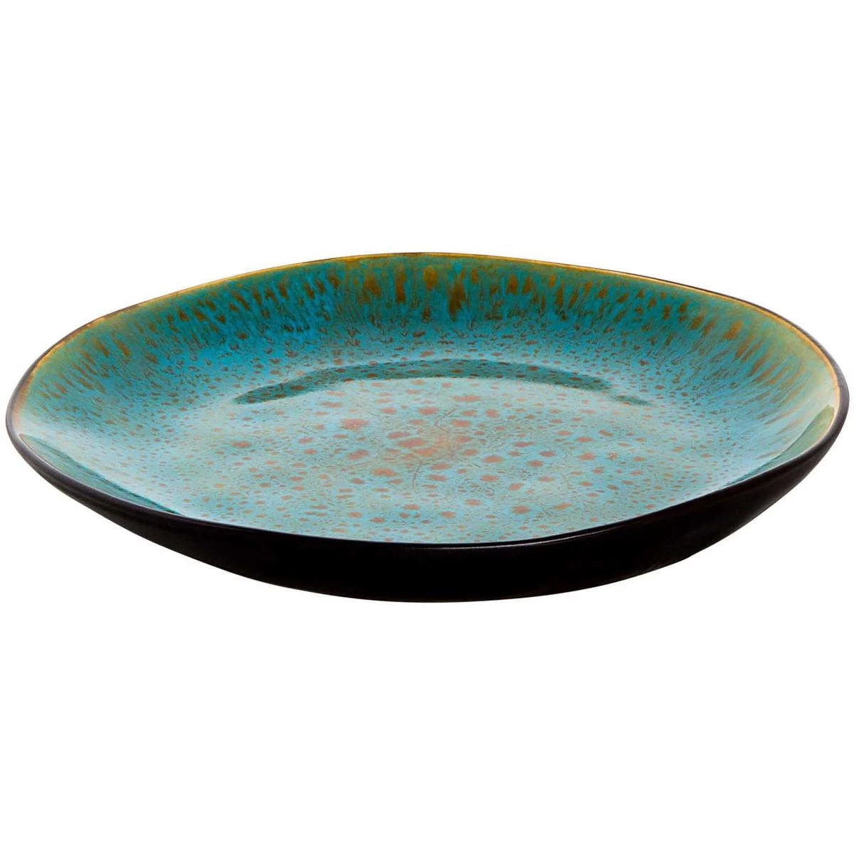 Palmer Serviesset Lotus Stoneware 6-persoons 24-delig Zwart Turquoise 6 Palmer Serviesset Lotus Stoneware 6-persoons 24-delig Zwart Turquoise - Afbeelding 4