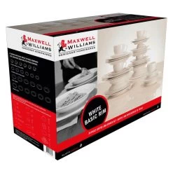 Maxwell And Williams White Basic Rim Koffie- En Dinerset - 30-delig - Wit 12 Maxwell And Williams White Basic Rim Koffie- En Dinerset - 30-delig - Wit -Keukenserie Winkel 1200x1200 710