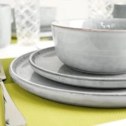 Excellent Serviesset - Servies - 16 Stuks - Aardewerk - Grijs -Keukenserie Winkel 1200x1200 740