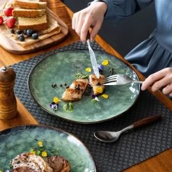 Serviesset 8 Personen - 24 Delig - Handgemaakt Keramiek - Vancasso Groen 9 Serviesset 8 Personen - 24 Delig - Handgemaakt Keramiek - Vancasso Groen -Keukenserie Winkel 1200x1200 760