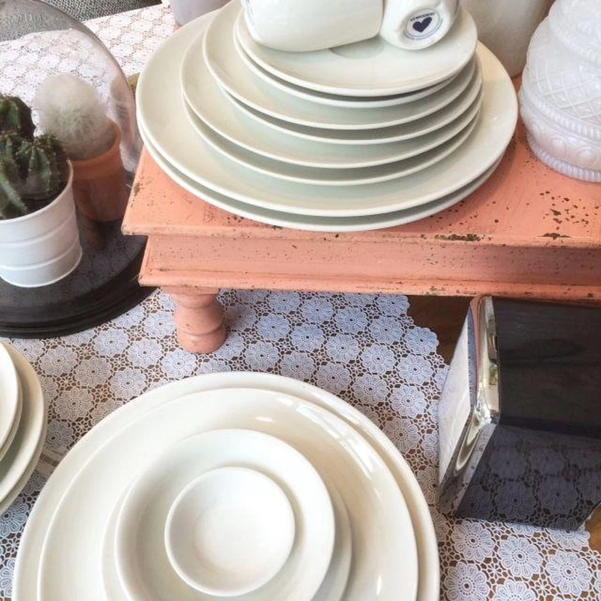 Vtwonen Serviesset - Wit - Porselein - 16-Delig 9 Vtwonen Serviesset - Wit - Porselein - 16-Delig - Afbeelding 7