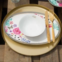 Melli Mello Nora Dots - Serviesset - Complete Serviesset 6 Personen - Bloemen - Stippen -Keukenserie Winkel 1200x1200 789