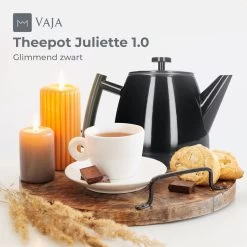Vaja® Theepot Juliette Met Filter - Dubbelwandig -Theekan 1.0L - Glimmend Zwart 20 Vaja® Theepot Juliette Met Filter - Dubbelwandig -Theekan 1.0L - Glimmend Zwart -Keukenserie Winkel 1200x1200 816