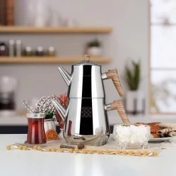 Serenk Definition Turkse Theepot - Inductie Geschikt - Theepottenset - RVS 12 Serenk Definition Turkse Theepot - Inductie Geschikt - Theepottenset - RVS -Keukenserie Winkel 1200x1200 834